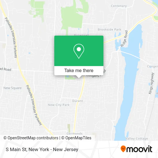 S Main St map