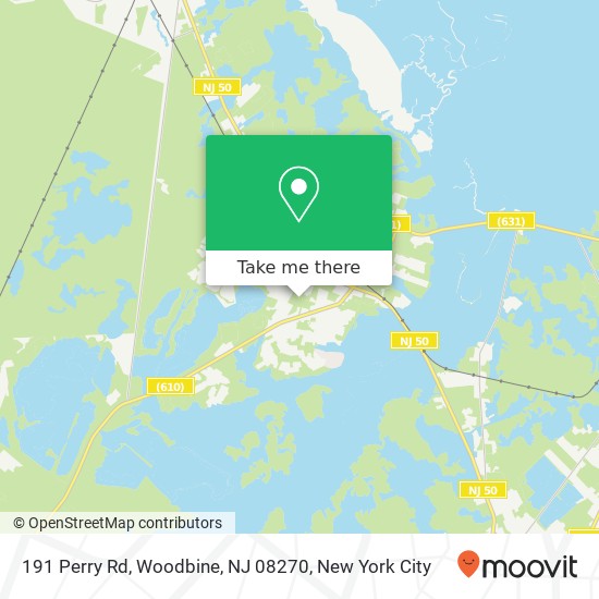 191 Perry Rd, Woodbine, NJ 08270 map