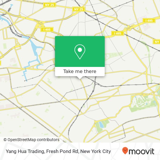Yang Hua Trading, Fresh Pond Rd map