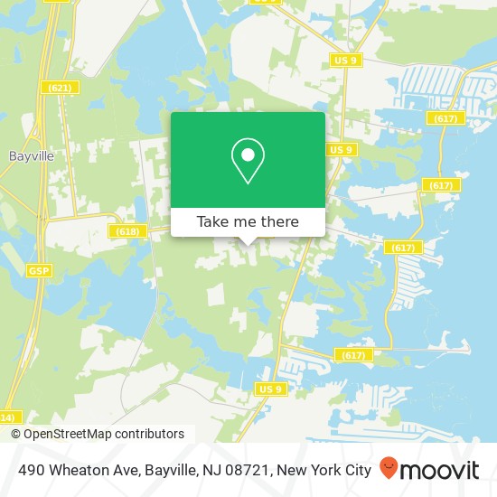 490 Wheaton Ave, Bayville, NJ 08721 map