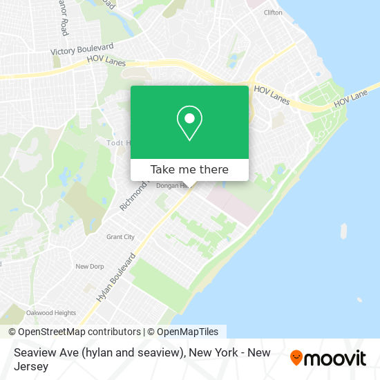 Mapa de Seaview Ave (hylan and seaview)