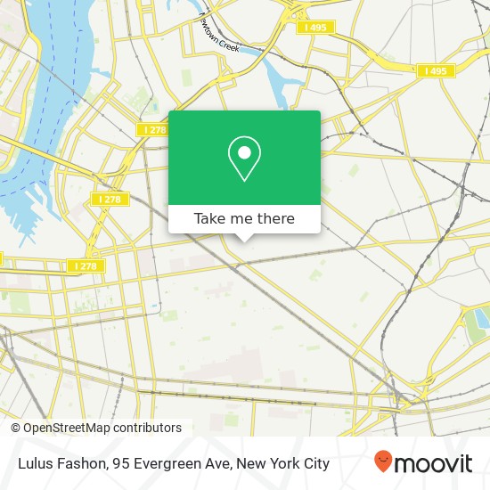 Lulus Fashon, 95 Evergreen Ave map