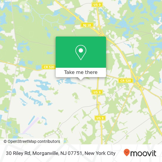 30 Riley Rd, Morganville, NJ 07751 map