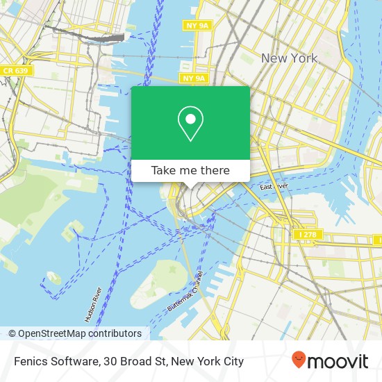 Fenics Software, 30 Broad St map