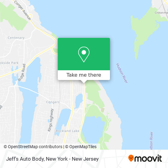 Jeff's Auto Body map