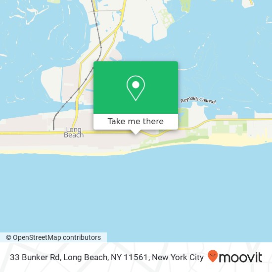 33 Bunker Rd, Long Beach, NY 11561 map