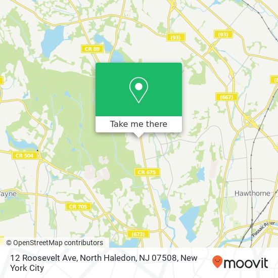 12 Roosevelt Ave, North Haledon, NJ 07508 map