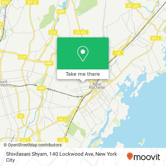 Shivdasani Shyam, 140 Lockwood Ave map