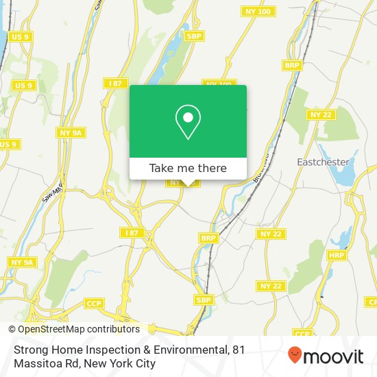 Mapa de Strong Home Inspection & Environmental, 81 Massitoa Rd