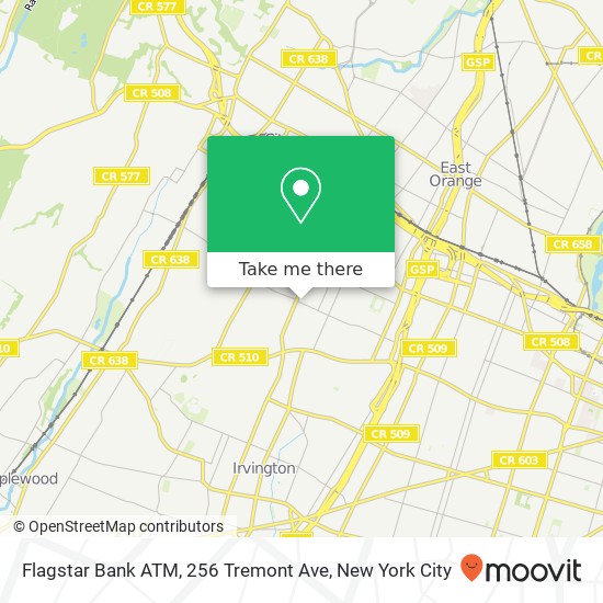 Mapa de Flagstar Bank ATM, 256 Tremont Ave