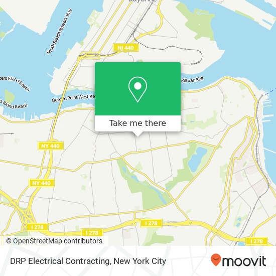 DRP Electrical Contracting map