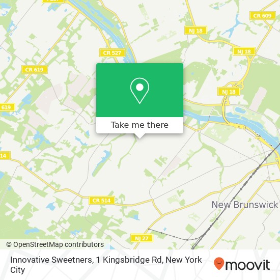 Innovative Sweetners, 1 Kingsbridge Rd map