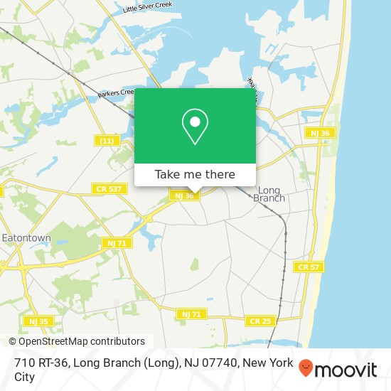 710 RT-36, Long Branch (Long), NJ 07740 map