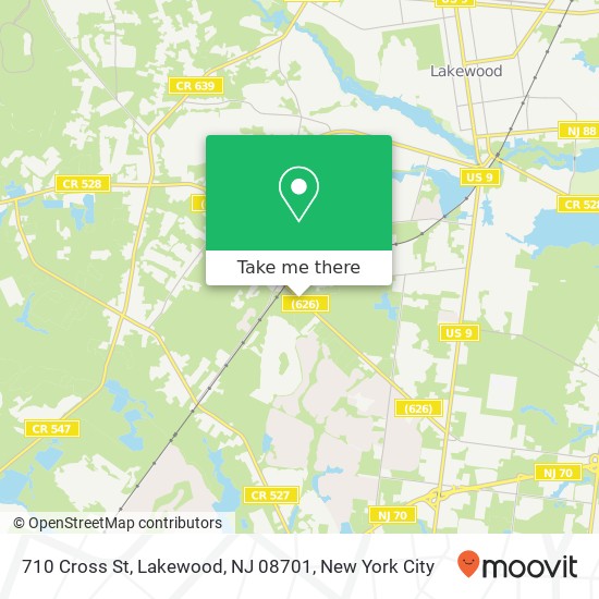 710 Cross St, Lakewood, NJ 08701 map