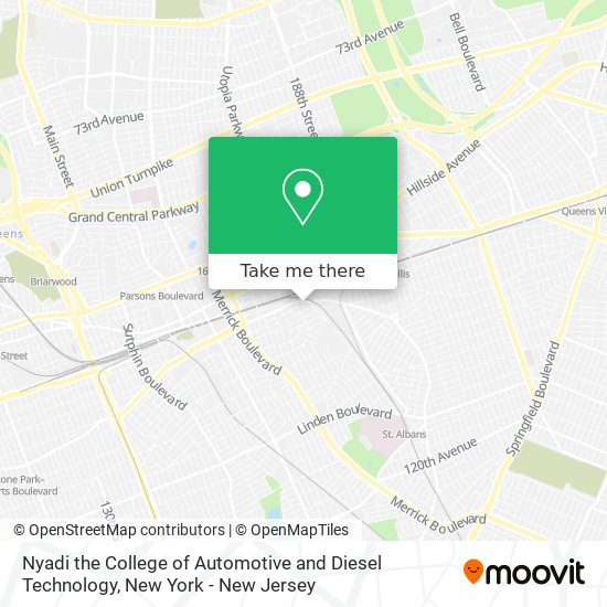 Nyadi the College of Automotive and Diesel Technology map