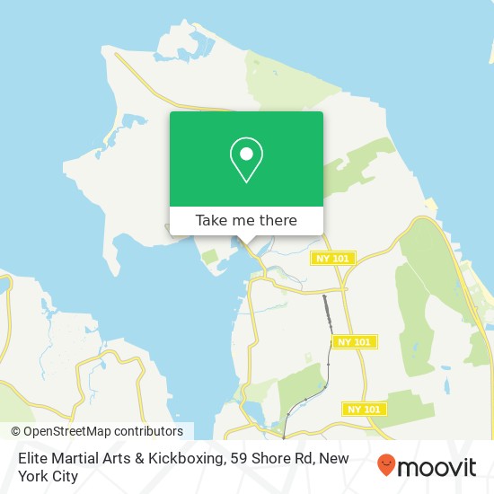 Elite Martial Arts & Kickboxing, 59 Shore Rd map