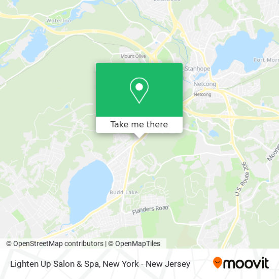Mapa de Lighten Up Salon & Spa