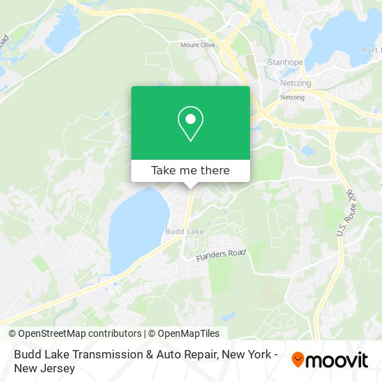 Mapa de Budd Lake Transmission & Auto Repair