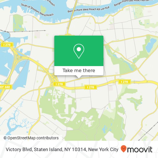 Victory Blvd, Staten Island, NY 10314 map