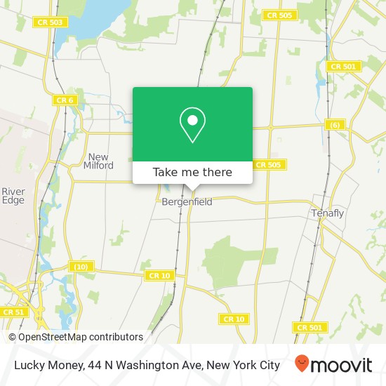 Lucky Money, 44 N Washington Ave map