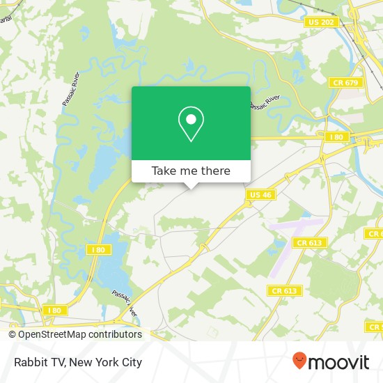 Mapa de Rabbit TV