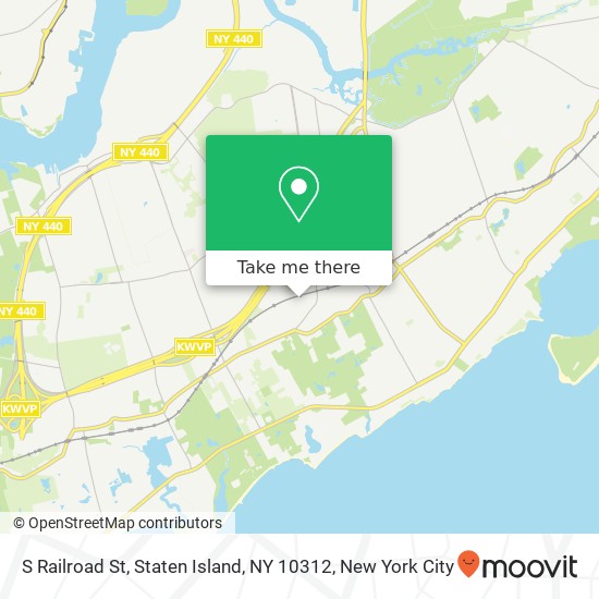S Railroad St, Staten Island, NY 10312 map
