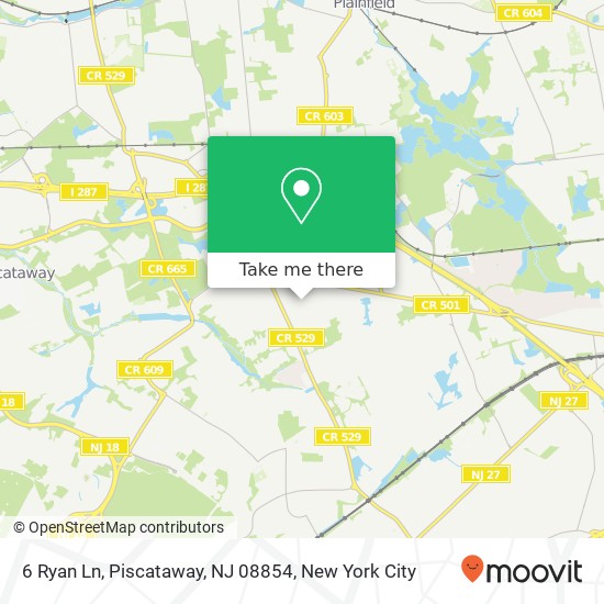 6 Ryan Ln, Piscataway, NJ 08854 map
