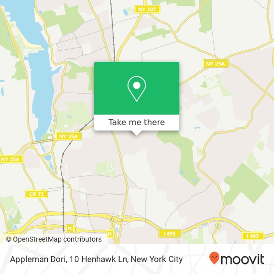 Mapa de Appleman Dori, 10 Henhawk Ln