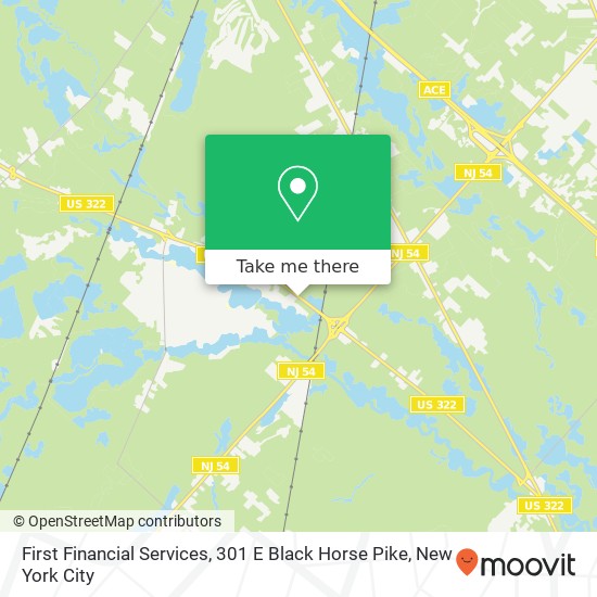 First Financial Services, 301 E Black Horse Pike map