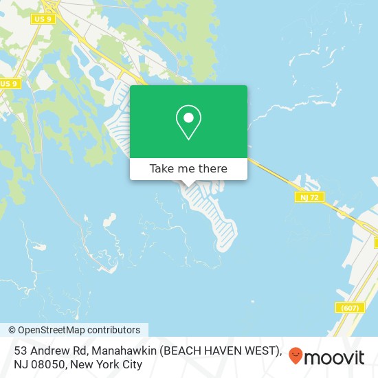 53 Andrew Rd, Manahawkin (BEACH HAVEN WEST), NJ 08050 map