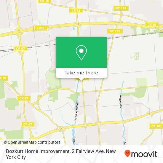 Mapa de Bozkurt Home Improvement, 2 Fairview Ave