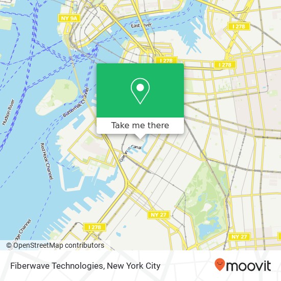 Fiberwave Technologies map