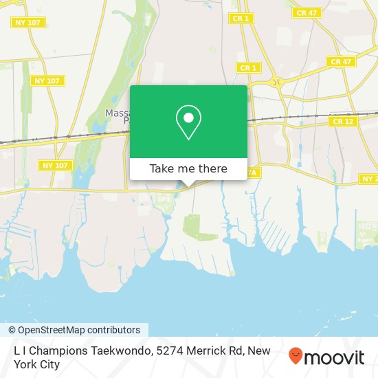 L I Champions Taekwondo, 5274 Merrick Rd map