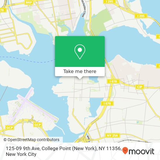 125-09 9th Ave, College Point (New York), NY 11356 map