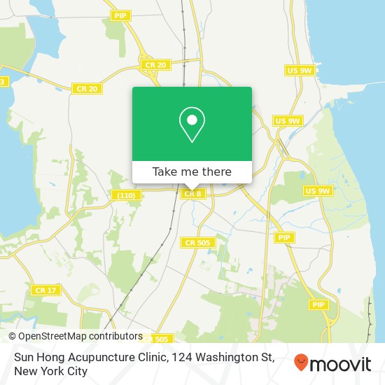 Mapa de Sun Hong Acupuncture Clinic, 124 Washington St