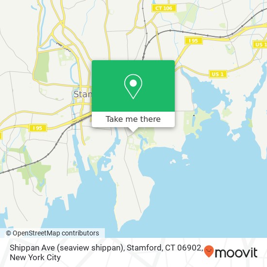 Shippan Ave (seaview shippan), Stamford, CT 06902 map