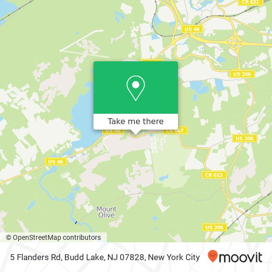 5 Flanders Rd, Budd Lake, NJ 07828 map