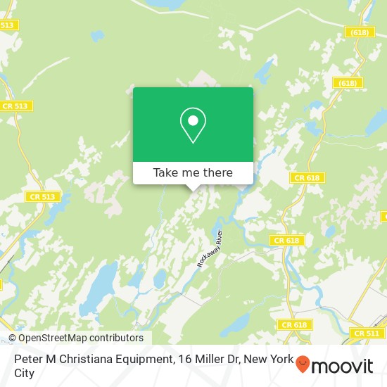 Peter M Christiana Equipment, 16 Miller Dr map