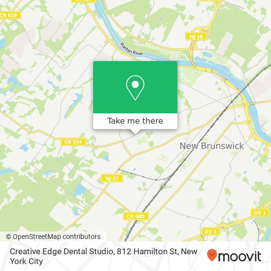 Creative Edge Dental Studio, 812 Hamilton St map