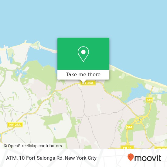 ATM, 10 Fort Salonga Rd map