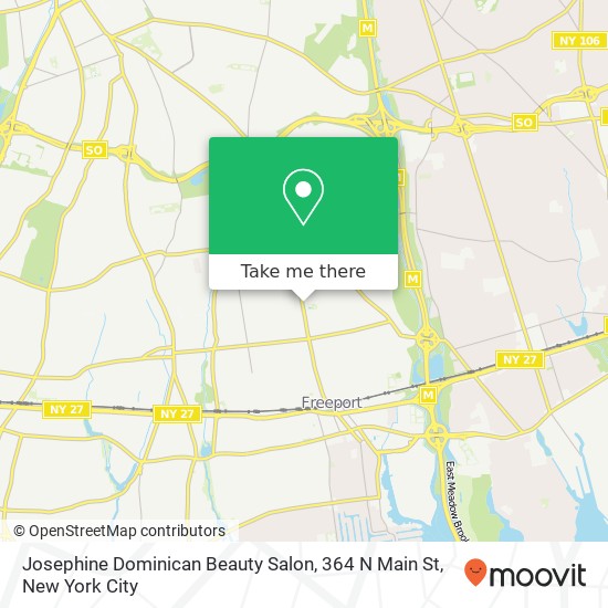 Josephine Dominican Beauty Salon, 364 N Main St map