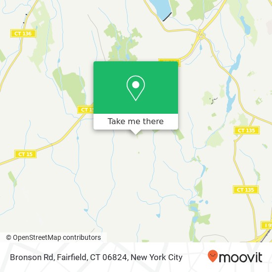 Bronson Rd, Fairfield, CT 06824 map