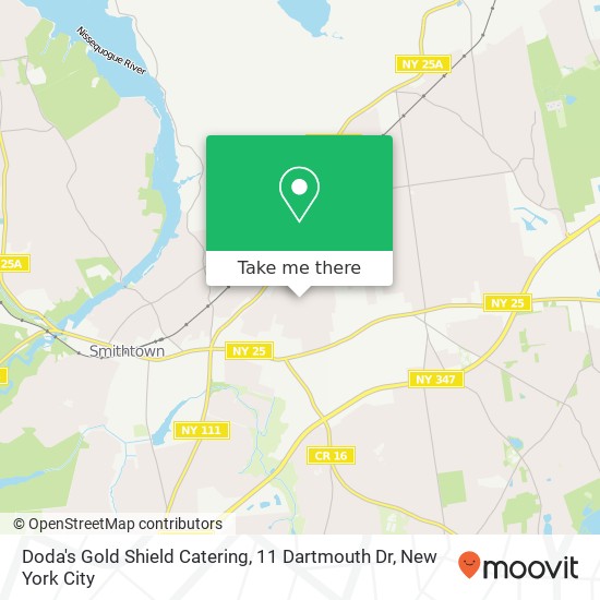Doda's Gold Shield Catering, 11 Dartmouth Dr map