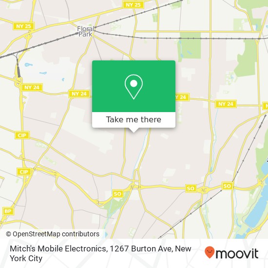 Mitch's Mobile Electronics, 1267 Burton Ave map