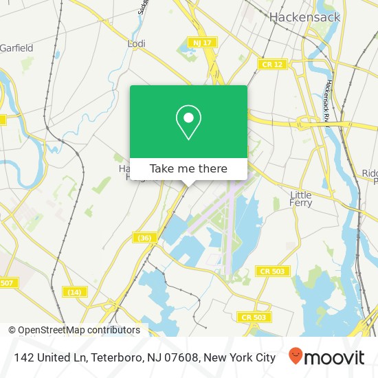 142 United Ln, Teterboro, NJ 07608 map