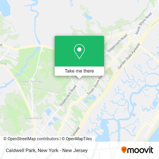 Caldwell Park, Ocean View, NJ 08230 map