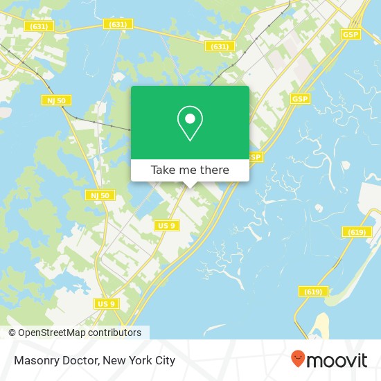 Masonry Doctor map