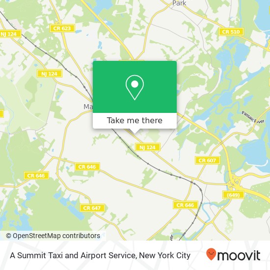 Mapa de A Summit Taxi and Airport Service