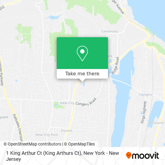 Mapa de 1 King Arthur Ct (King Arthurs Ct)