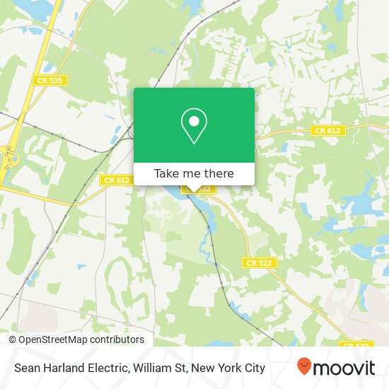 Mapa de Sean Harland Electric, William St